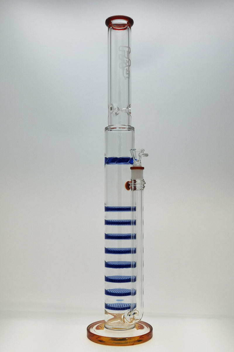TAG 27" Bong with Octuple Honeycomb, Spinning Splash Guard, 50x7MM - Front View