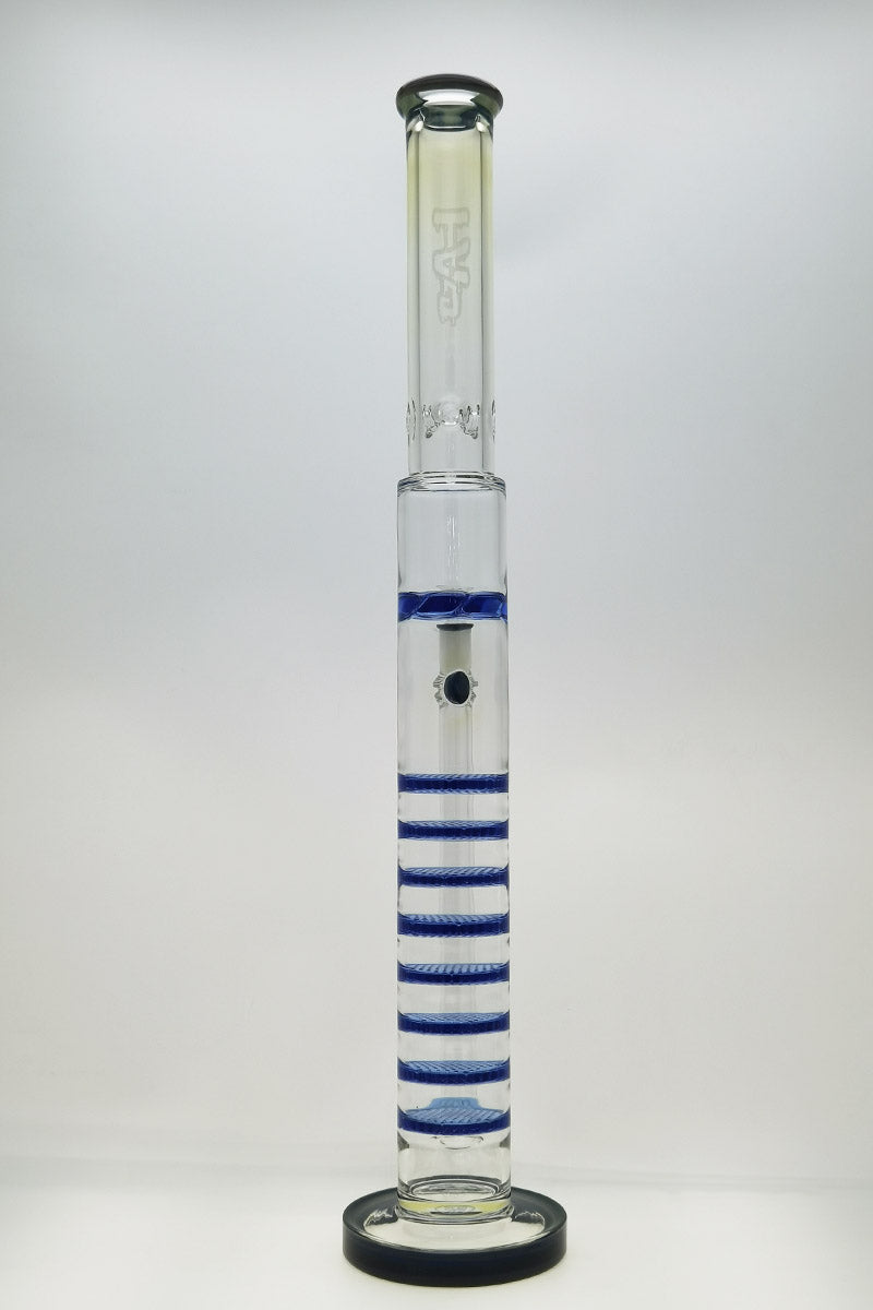 TAG 27" Bong with Octuple Honeycomb & Spinning Splash Guard, Front View