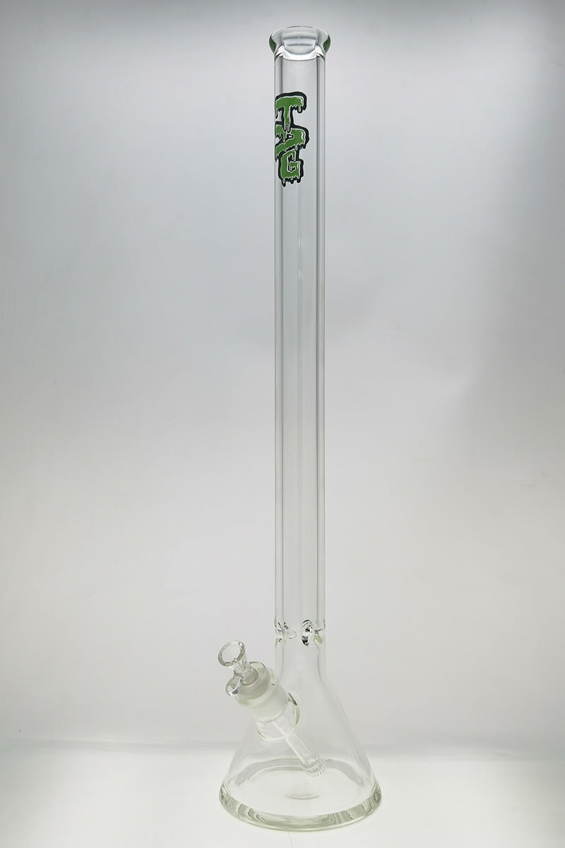 TAG 30" Rasta Beaker Bong with Heavy Wall Borosilicate Glass and 28/18MM Downstem