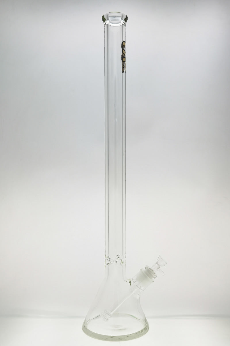TAG Rasta 30" Beaker Bong 9mm Thick Glass with 5" Downstem Front View