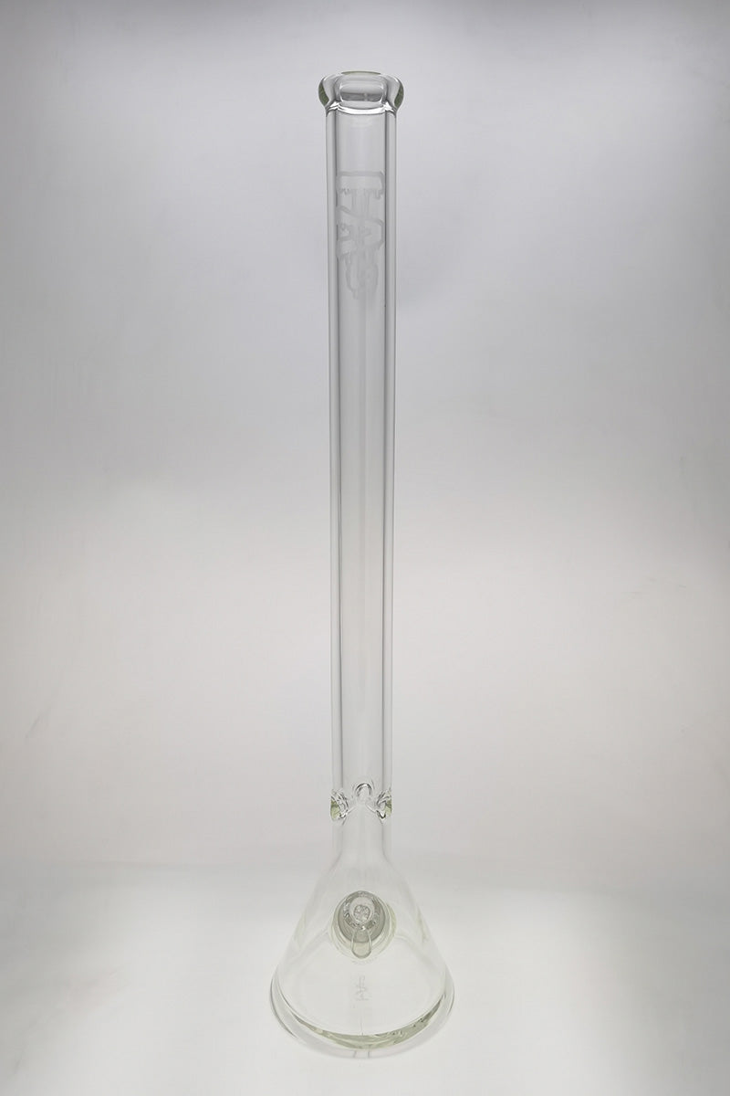 TAG Rasta 30" Beaker Bong with Heavy Wall and 28/18MM Downstem, Front View