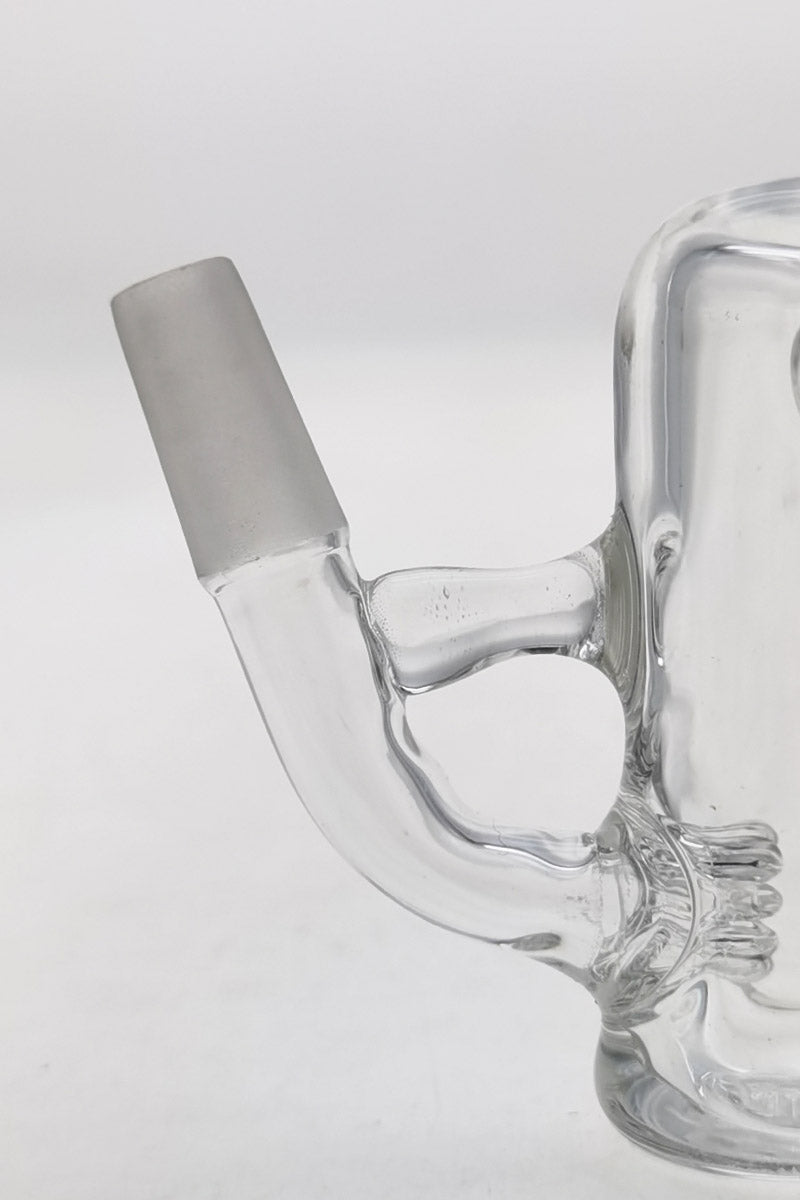 TAG 3.25" Pocket Rig with Fixed Showerhead Percolator, 10MM Male Joint, 4MM Thick Glass