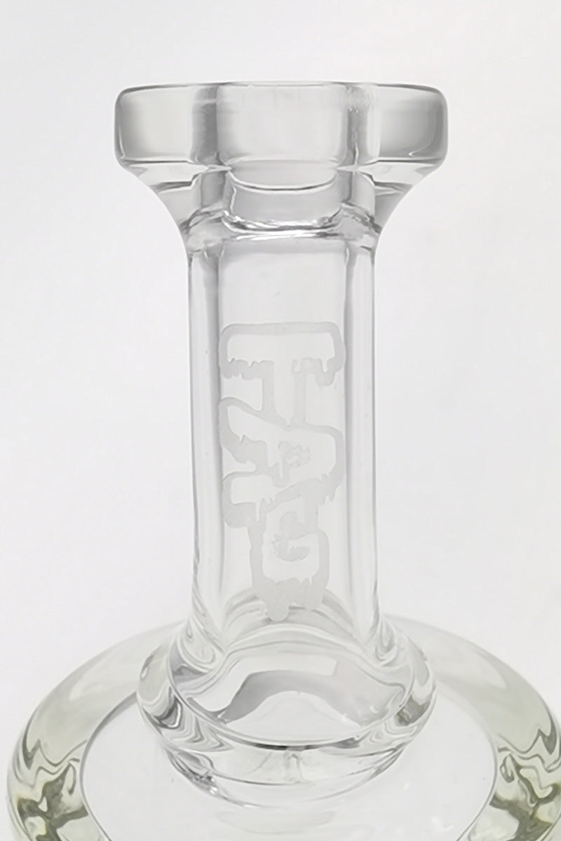 Close-up of TAG 5" Super Slit UFO Banger Hanger with 14MM Female Joint