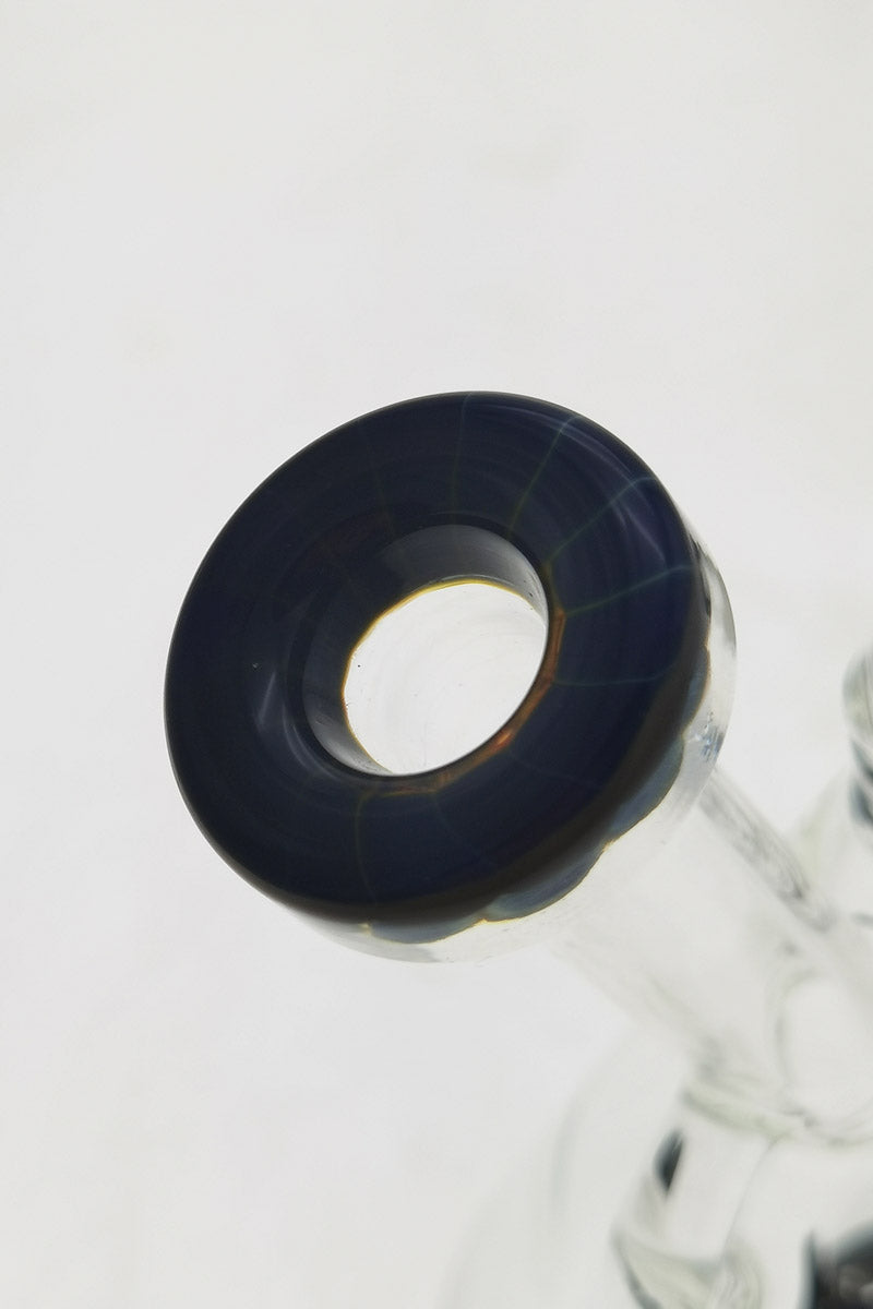 TAG 6" Fixed Showerhead Puck Pyramid Rig top view showing the female joint