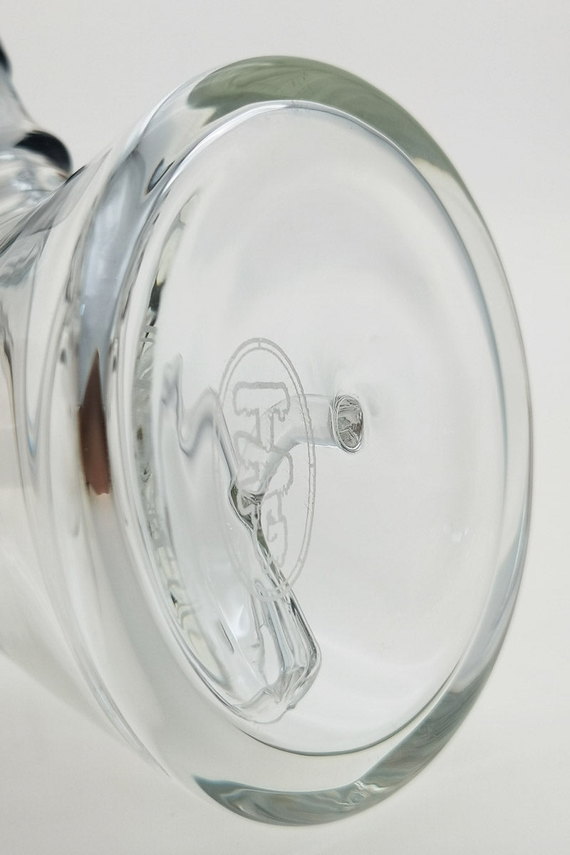 TAG 7" Beaker Bottom View with Fixed Showerhead Downstem and 10MM Female Joint