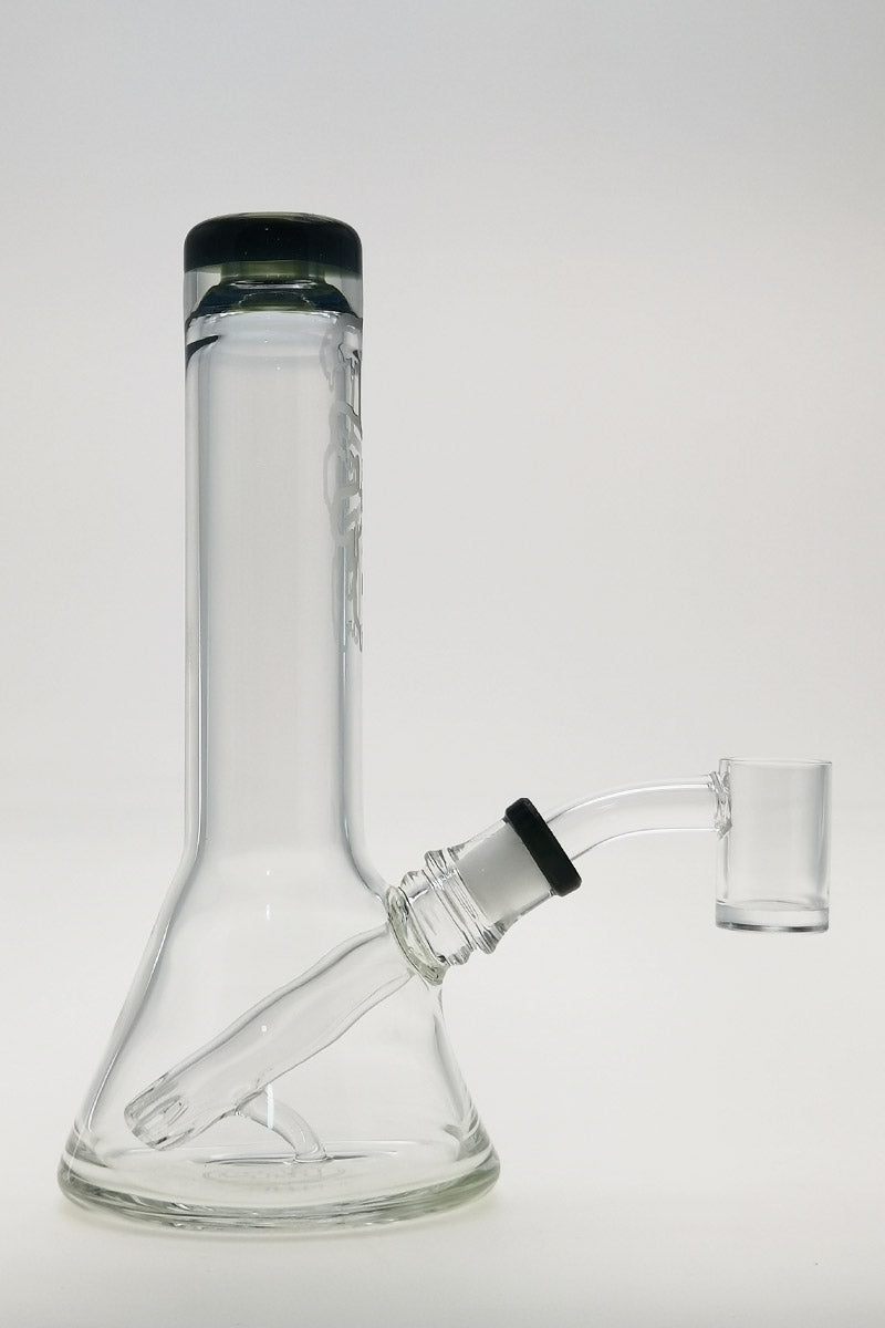 TAG 7" Clear Beaker Dab Rig with Fixed Showerhead Downstem and 10mm Female Joint
