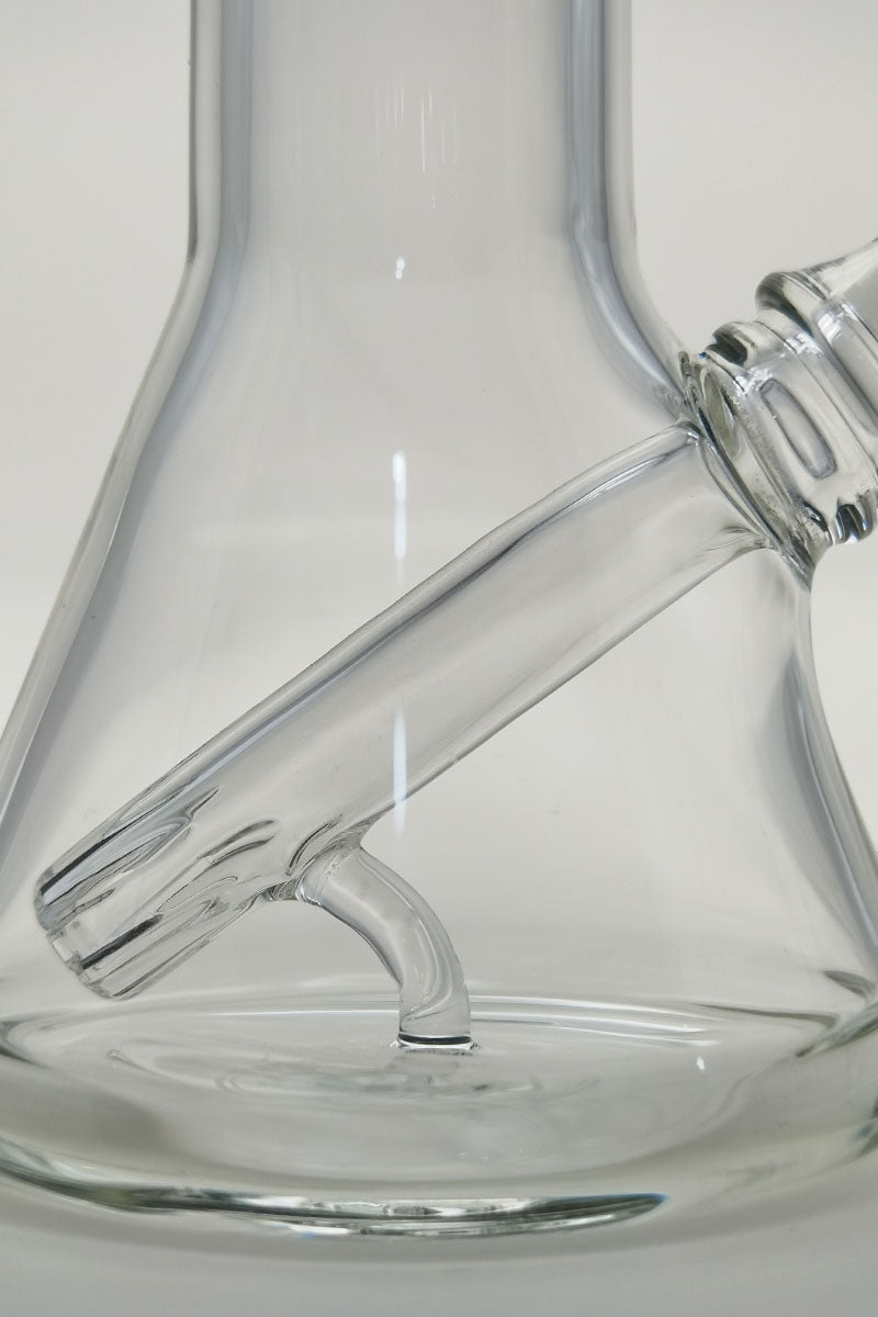 Close-up of TAG 7" Beaker Dab Rig with Fixed Showerhead Downstem and 10MM Female Joint
