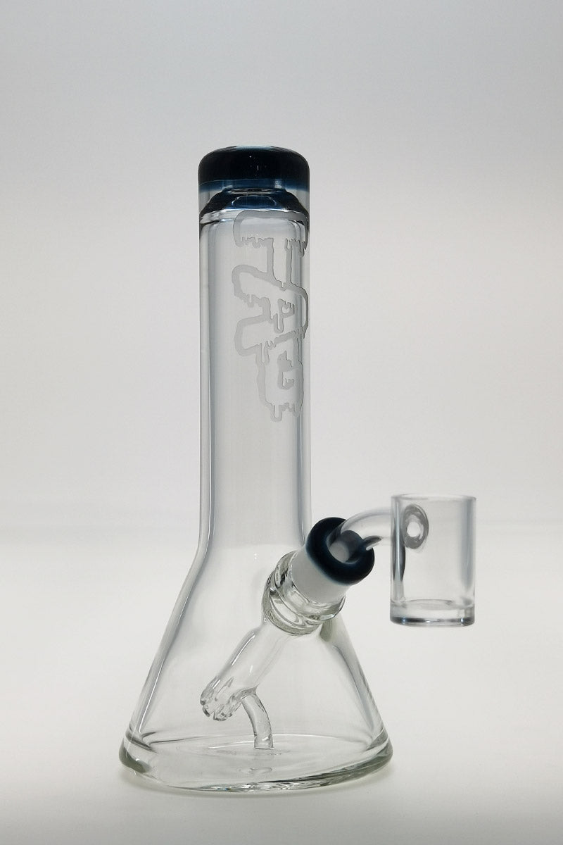 TAG 7" Beaker Dab Rig with Fixed Showerhead Downstem and 10MM Female Joint