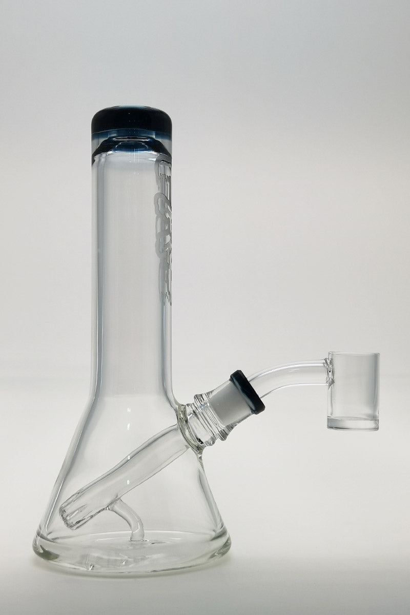 TAG 7" Clear Beaker Dab Rig with Fixed Showerhead Downstem and 10MM Female Joint