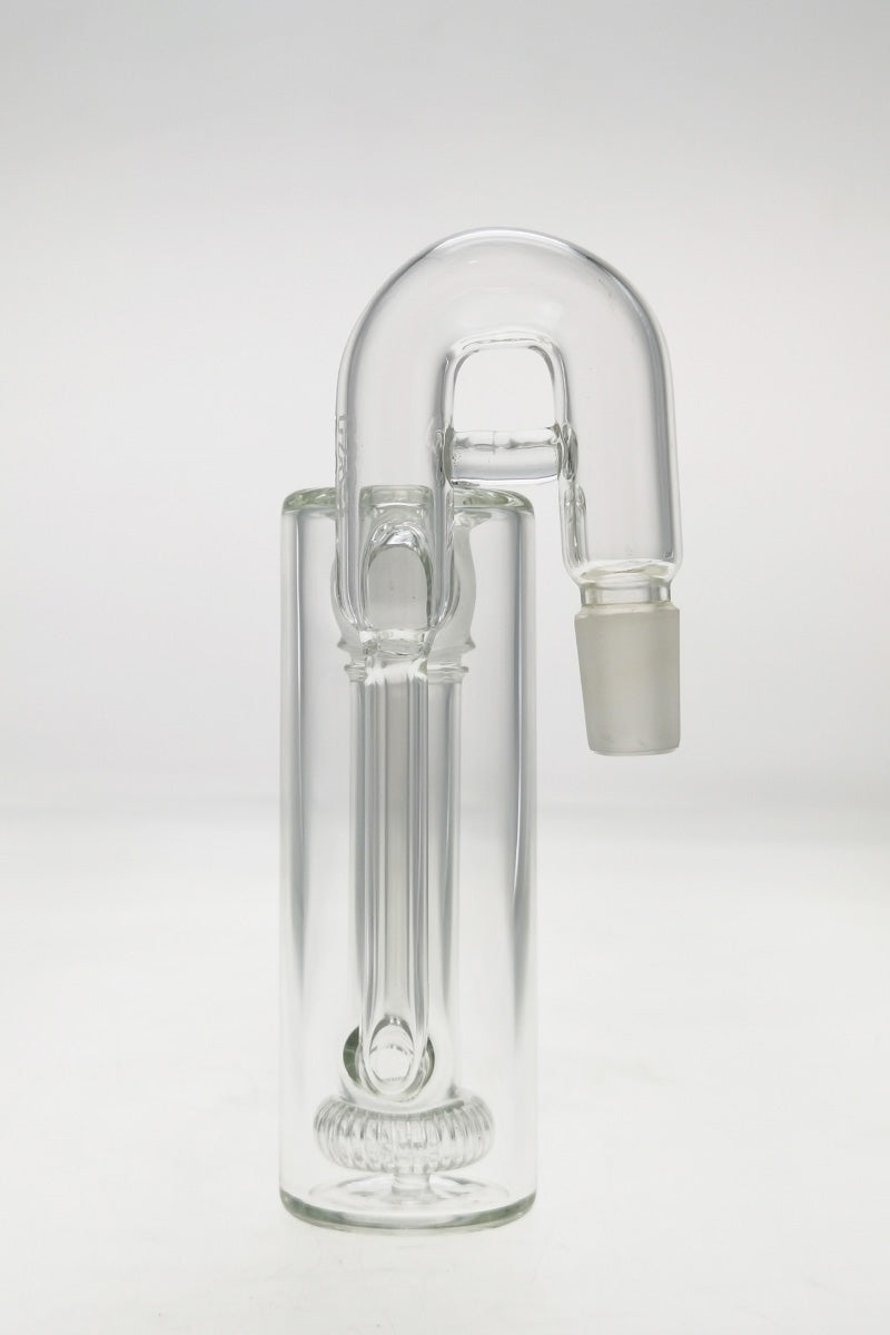 TAG 7.25" Super Slit UFO Ashcatcher with Recycling E.C., Clear Glass, Front View