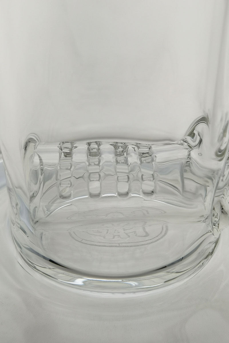 TAG 8" Bent Neck Bong with Inline Diffuser, 14MM Female Joint, Thick 4mm Glass Close-up