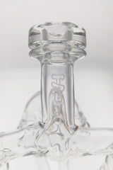 Close-up of TAG 8" Sextuple Recycler Dab Rig with Inline Percolator and 14MM Female Joint