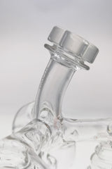 Close-up of TAG 8" Sextuple Recycler Dab Rig with 14MM Female Joint