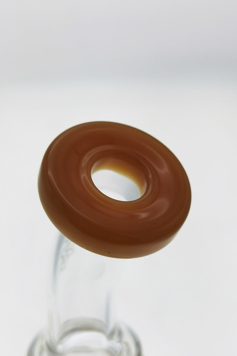 Top view of TAG 8" Recycler Dab Rig with Inline Diffuser and 14MM Female Joint