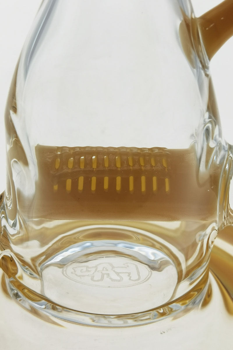 Close-up of TAG 8" Recycler with Inline Diffuser, showcasing the 50x5MM chamber and brand logo