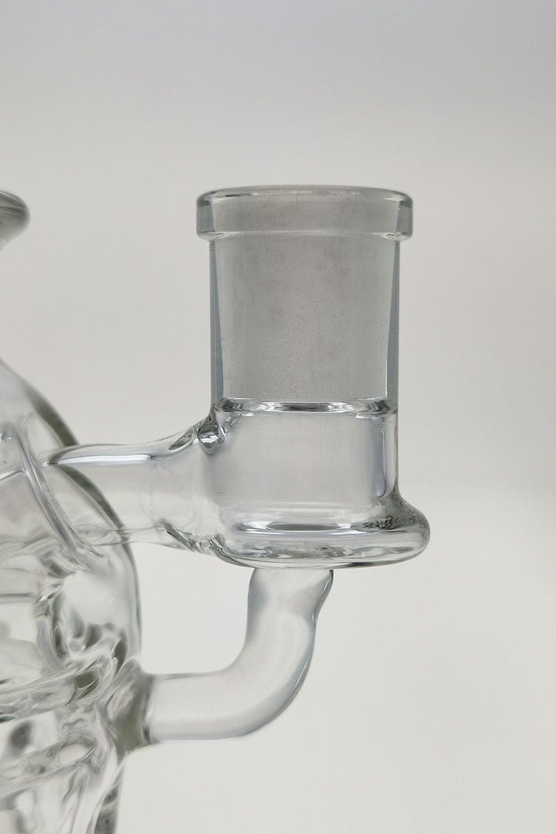 TAG 8" Super Slit Faberge Egg Bong Close-up of 14MM Female Joint