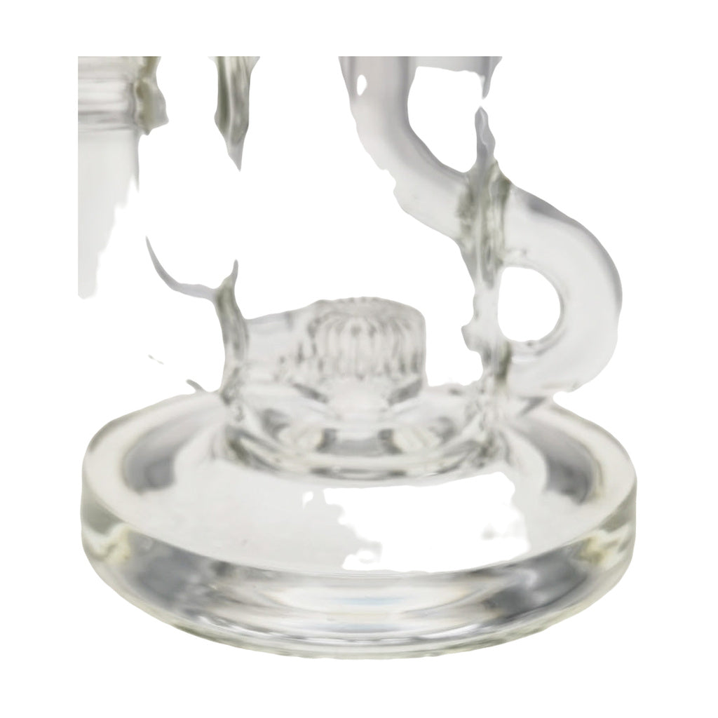 Close-up of TAG 8" Super Slit Puck Klein Incycler base with showerhead percolator