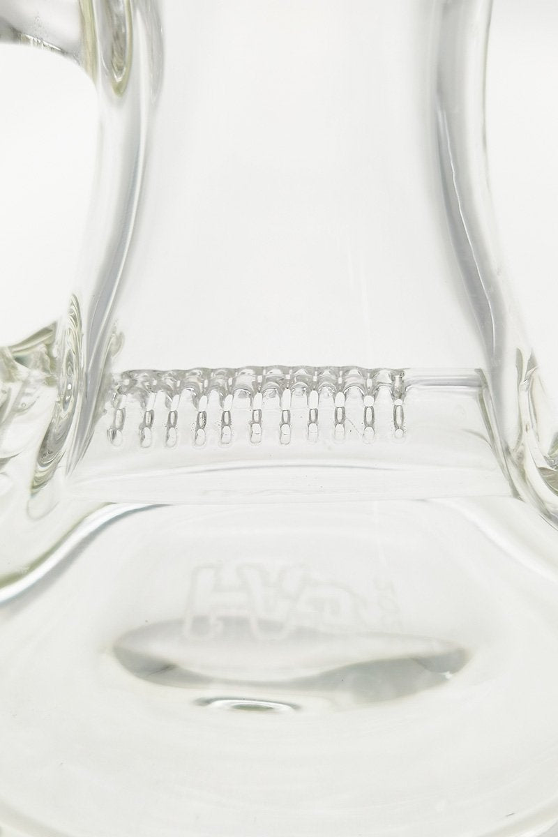 TAG 8.25" Bellow Base Recycler Bong with Inline Percolator, 50x9MM, 14MM Female Joint