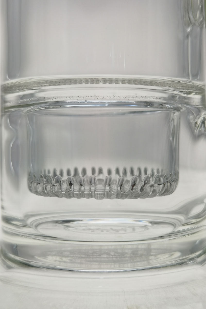 TAG 9" Bent Neck Dab Rig with Interior Showerhead Percolator Close-Up