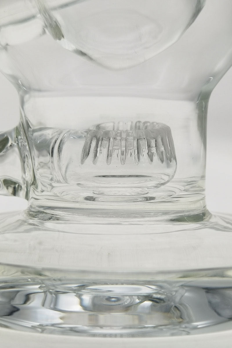 TAG 9.25" Ball Rig with Super Slit Donut Percolator Close-up, 14MM Female Joint