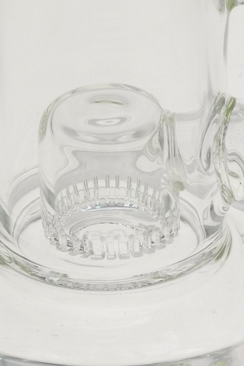 TAG 9.5" Bong with Super Slit Showerhead Froth Diffuser Close-up