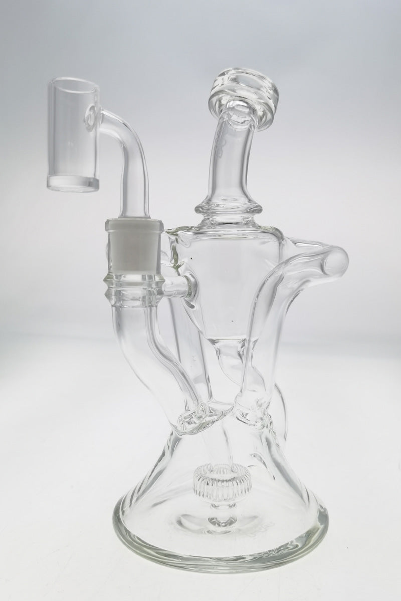 TAG 9.5" Super Slit Donut Dual Arm Recycler with In-Line Percolator, Front View