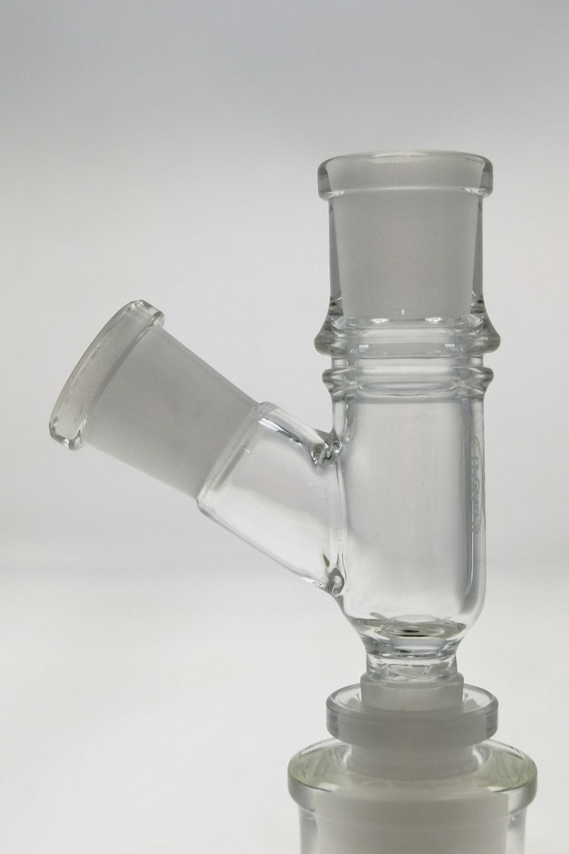 Thick Ass Glass Universal Fit 10MM Carb Vaporizer Adapter with Female Joint, Side View