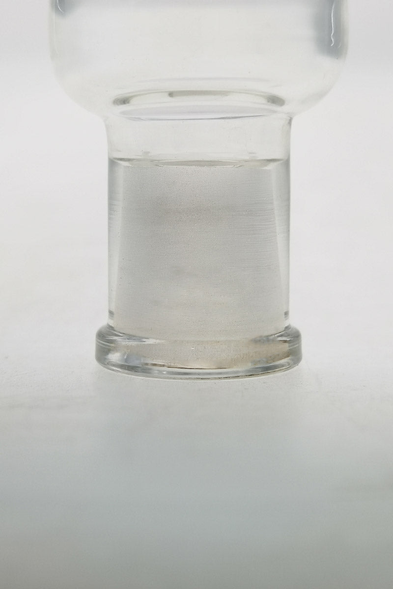 Close-up of TAG Errl Cannon Dab Rig with 4 Hole Showerhead Percolator and 14MM Female Joint