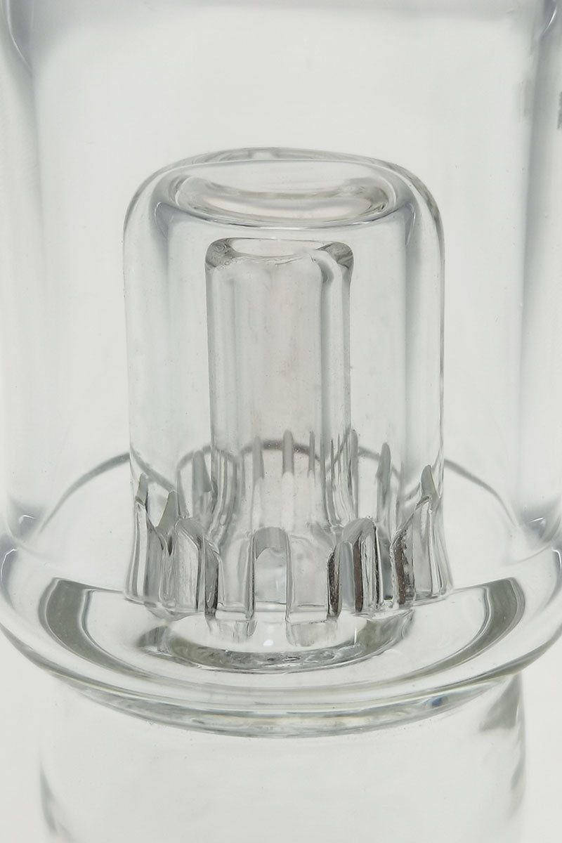 Close-up of TAG Errl Cannon with 4 Hole Showerhead Percolator and Spinning Splash Guard