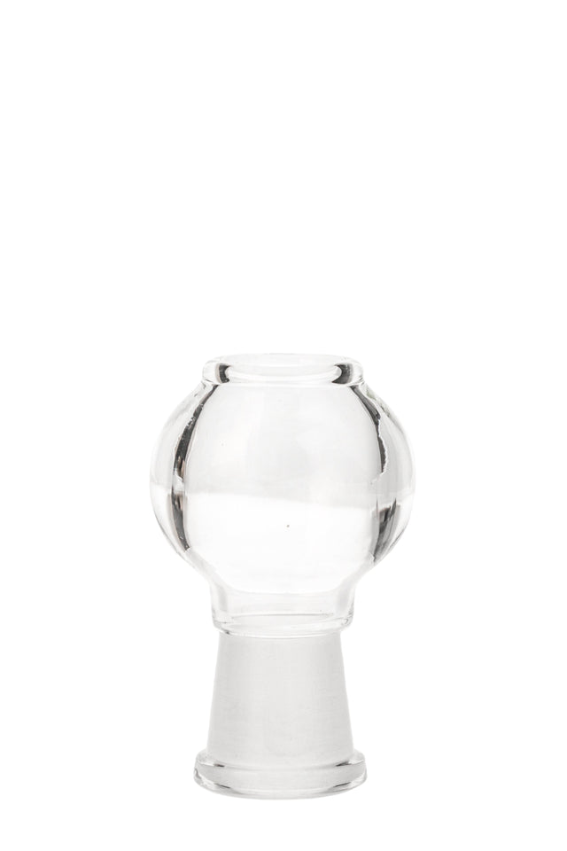 TAG - 14MM Female Glass Dome for Dab Rigs, Clear Borosilicate - Front View