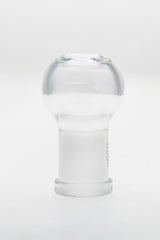 TAG - Clear Glass Dome for Dab Rigs, Female Joint, Front View on Seamless White Background