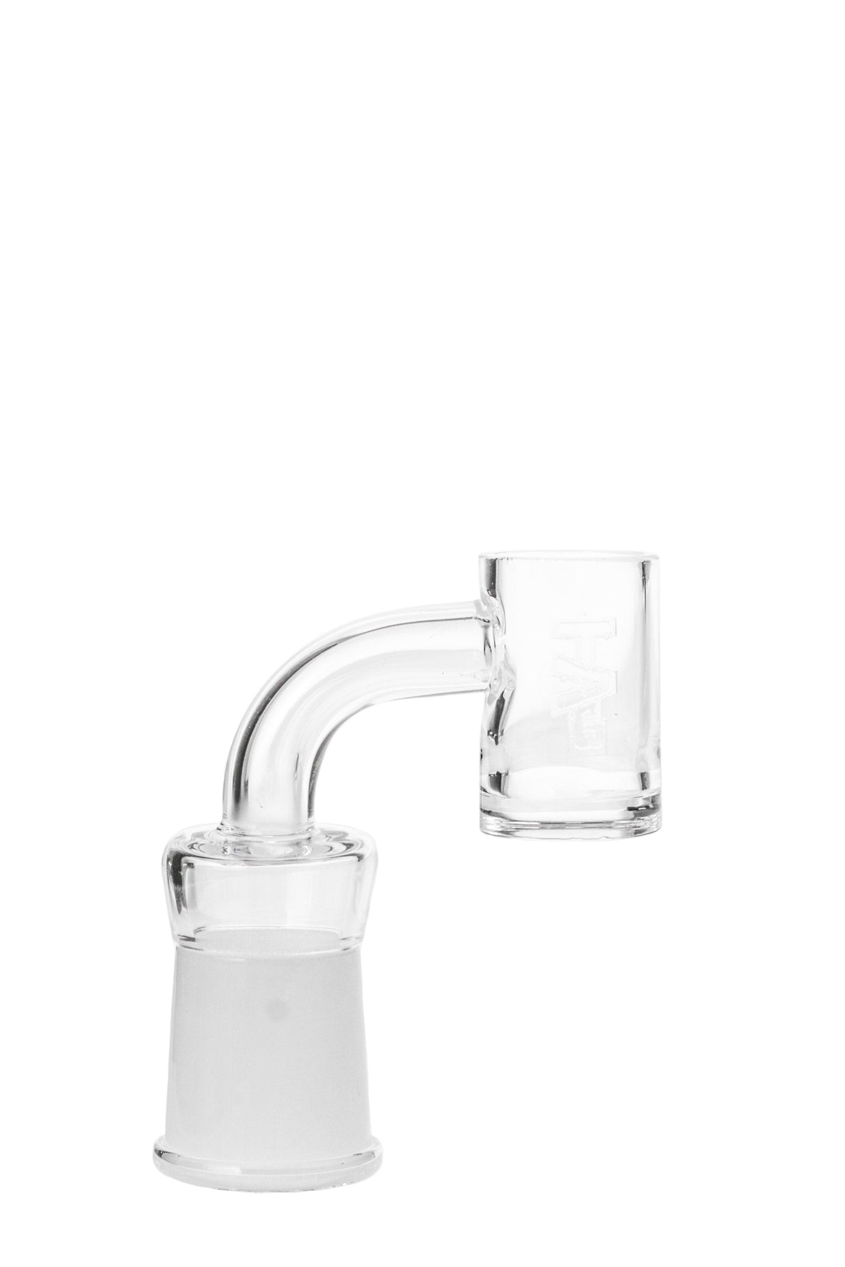 TAG Quartz Banger Can with High Air Flow, 20x2MM-4MM, Laser Engraved Logo, Side View