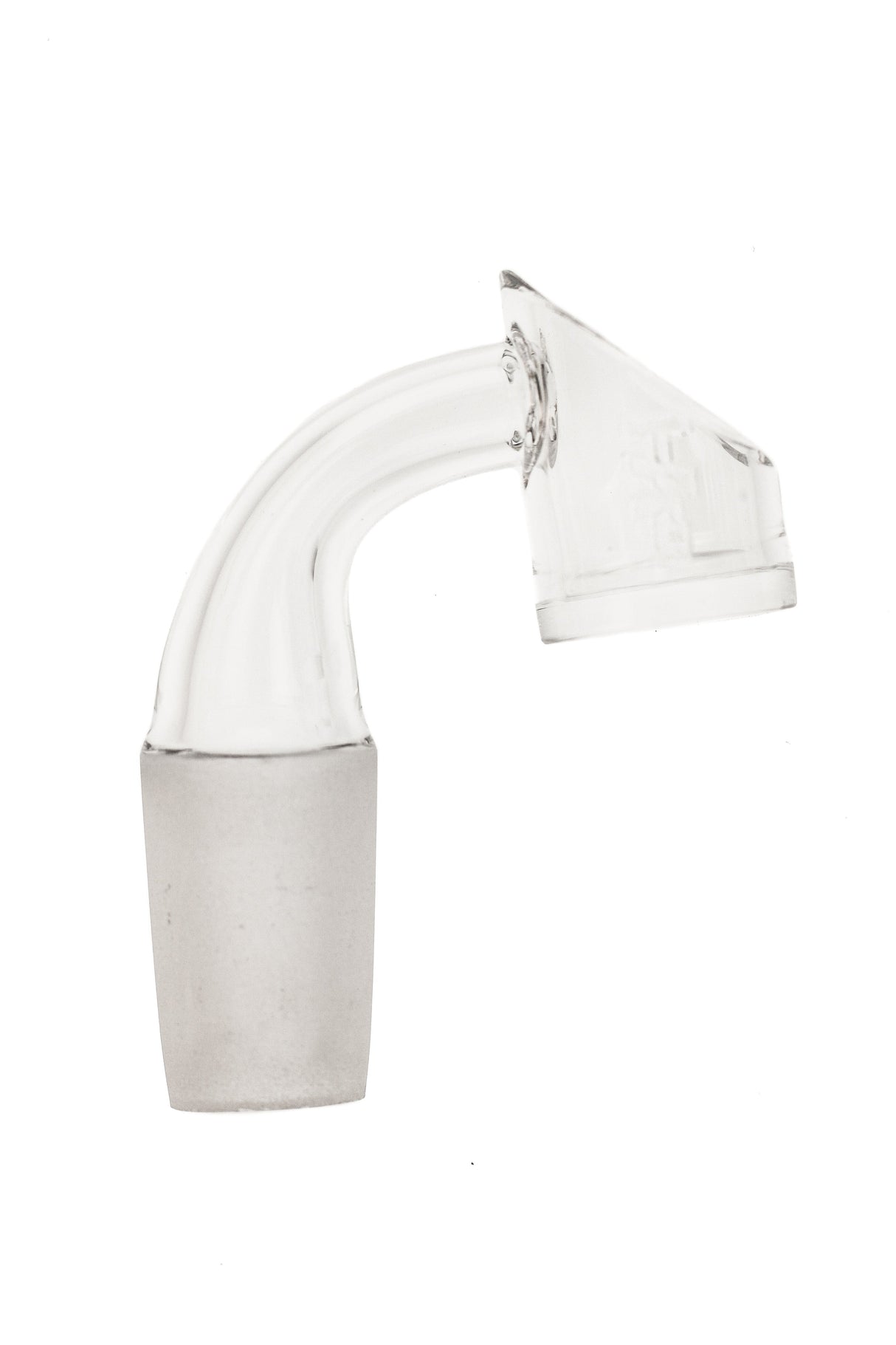 TAG Quartz Banger High Air Flow 20x2MM-4MM for 14mm Female Joint, Angled View