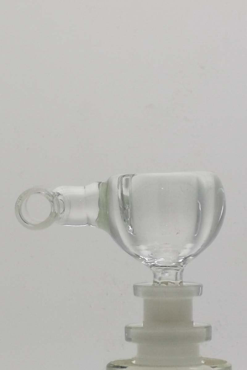 TAG Quartz Honey Bucket with OFZ Carb Cap, 10mm joint, front view on white background