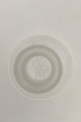 TAG Reclaim Bellow Cap Dish, Female Joint Size 14mm, Clear Glass Top View