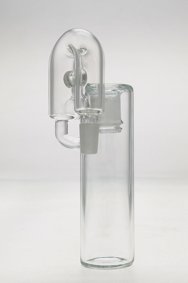 Thick Ass Glass Ash Catcher with Easy-Clean Removable Downstem, 18MM to 14MM, Front View