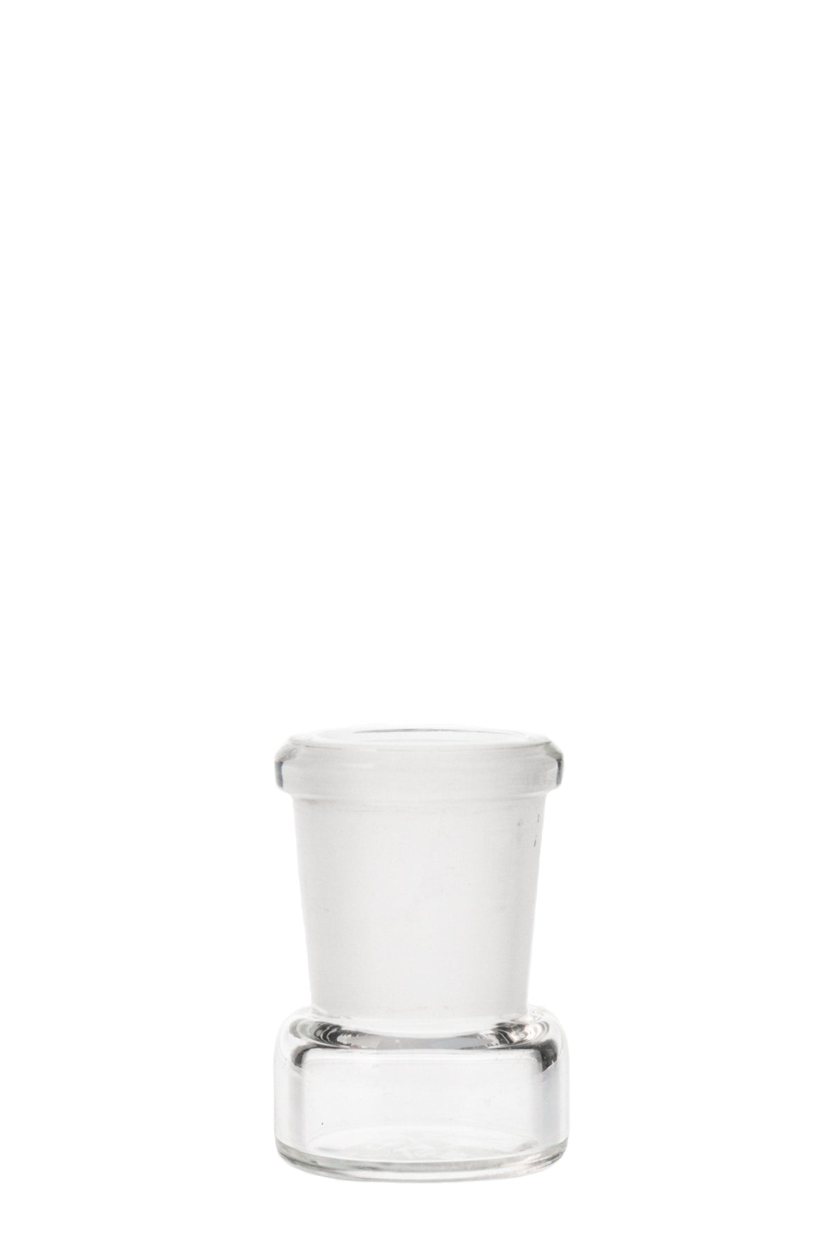 TAG - Super Thick Replacement Reclaim Cap Dish, 18MM Female, Sandblasted Logo, Front View