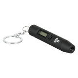 Terpometer 2.0 black infrared dab thermometer with digital display and keychain for portability