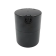 TightVAC CannaVac Lok G2 in Black, Airtight Storage with 4-Part Grinder, Portable Design