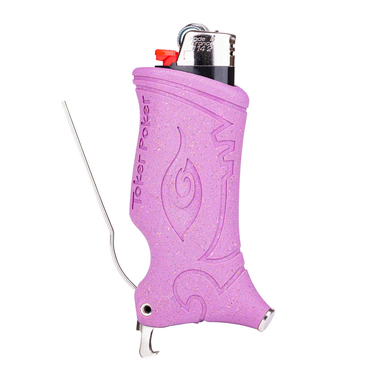 Toker Poker Hemp Plastic with Bottle Opener in Assorted Colors, Display Box Item