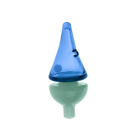 Pulsar Tornado Ball Spin Carb Cap, 26mm, in Assorted Colors with Borosilicate Glass, Front View