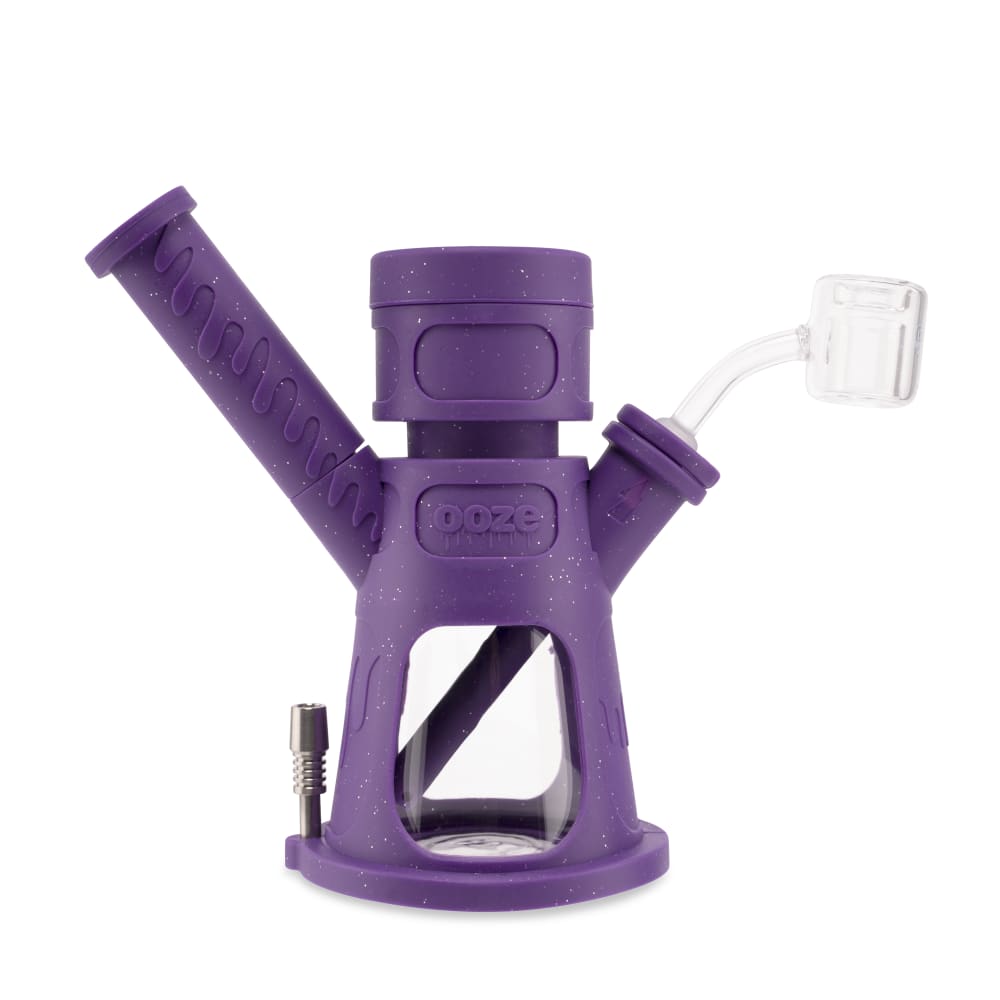 Ooze Hyborg Silicone Glass 4-in-1 Hybrid Water Pipe and Nectar Collector