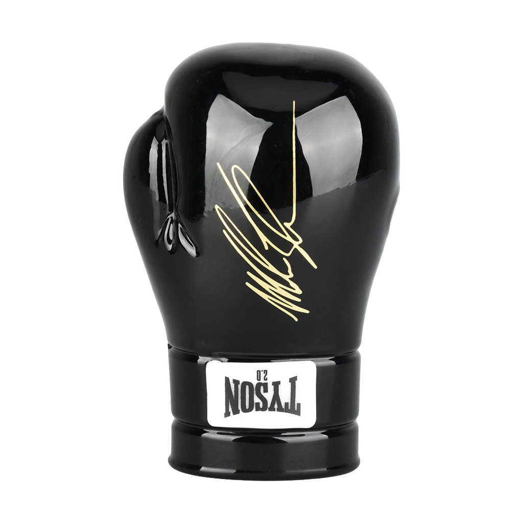 Tyson 2.0 x Empire Glassworks Black Boxing Glove Hand Pipe Front View