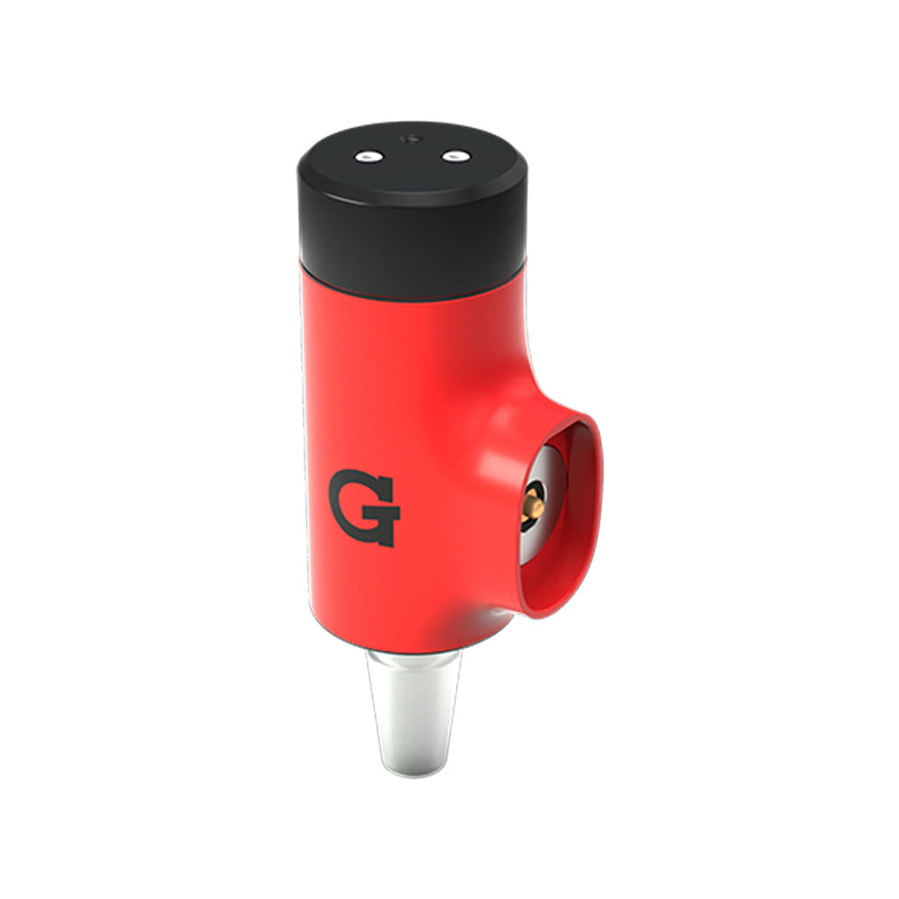 TYSON 2.0 x G Pen Hyer Electric Dab Rig in red, 6000mAh battery, front view on white background