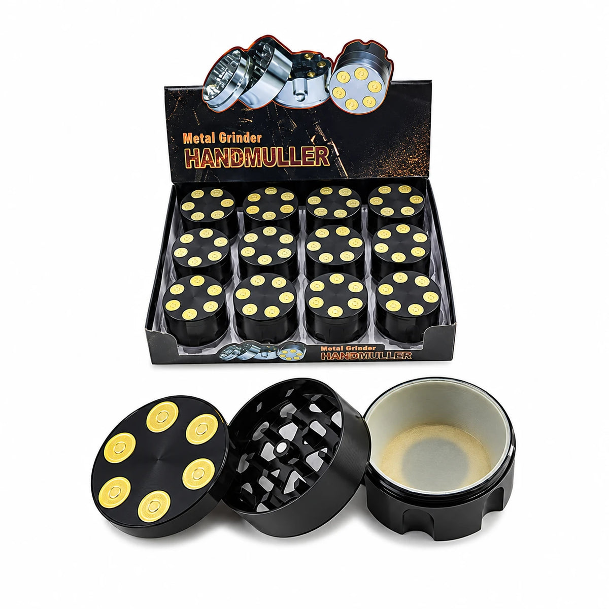 Novelty Grinder - Bullet Chamber (2")