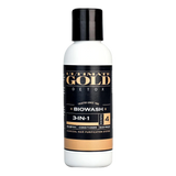 Ultimate Gold BioWash 3-in-1 Charcoal Shampoo front view on a clean background