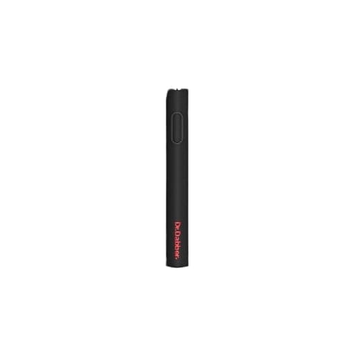 Dr. Dabber Universal Battery 2.0 in Red, front view, featuring 3 voltage settings and pre-heat mode