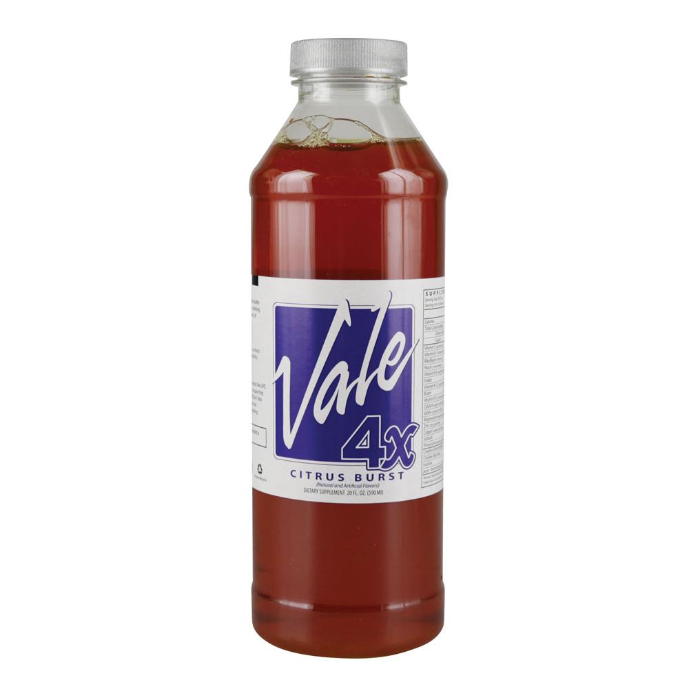 Vale Detox 4X Citrus Burst - 20oz Detox Drink Front View for Quick Cleansing