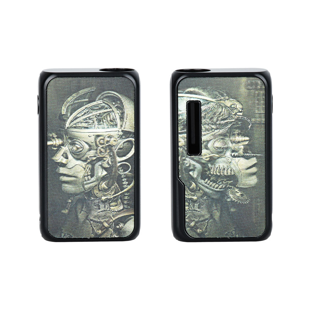 Vapmod Dragoo 3D Cartridge Vape in Lunar Meditation design, compact and portable with 650mAh battery.