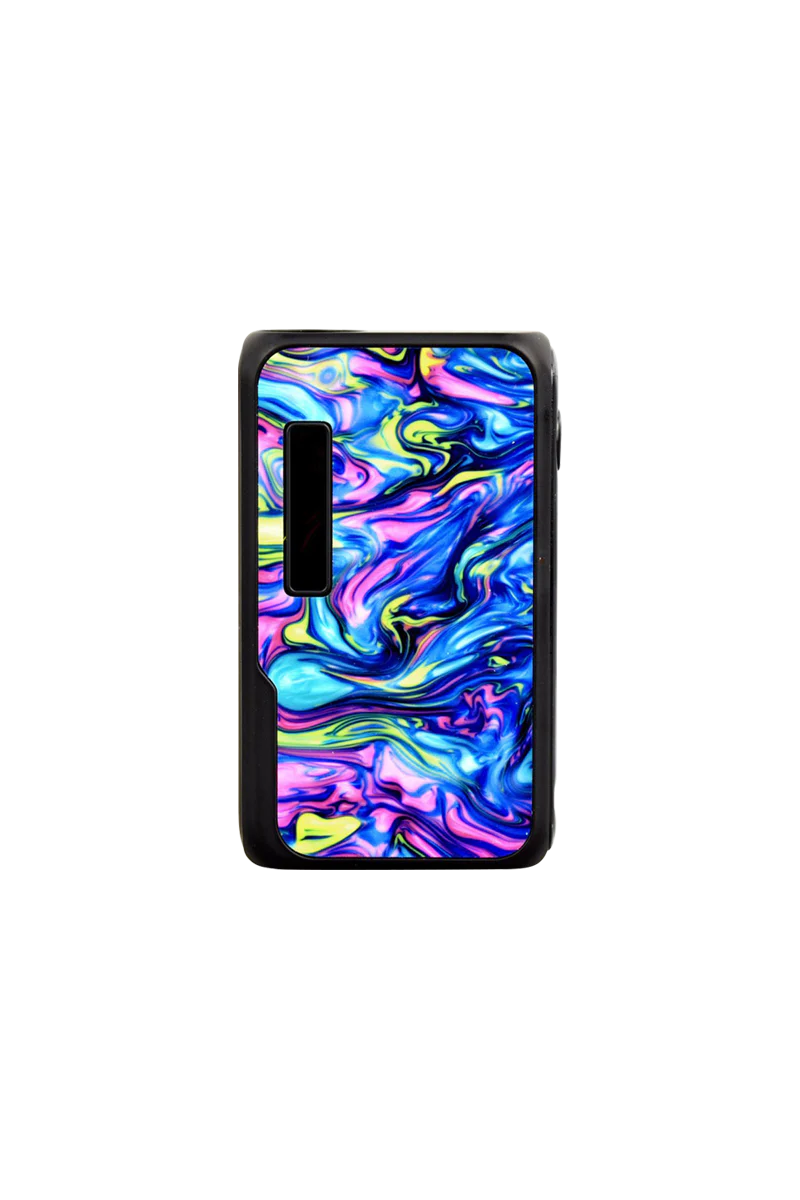 Vapmod Dragoo Resin Cartridge Vape in Rainbow, 650mAh battery, portable design, front view